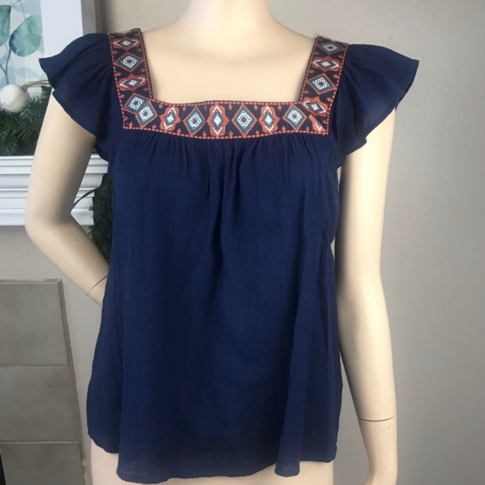 Xhilaration Embroidered Top